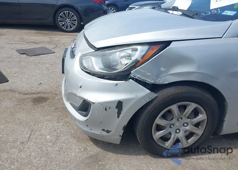 2013 Hyundai Accent Gls из США, поврежденный, VIN KMHCT4AE8DU523251